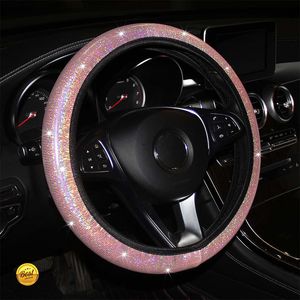 Autostuurhoes Autostuurhoes Kleurrijke hot stamping Universele auto-styling Auto-interieuraccessoires