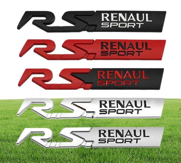 Autocollant d'autocollant autocollante pour Renault RS Sport Clio Scenic Laguna Logan Megane Koleos SANDERO SAFRANE VEL SATIS ARKANA Talisman5292674