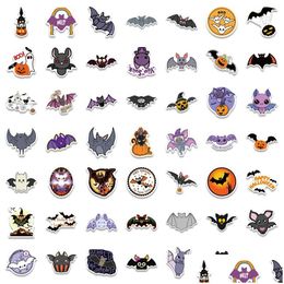 Autocollants de voiture 100pcs bat halloween iti pour bricolage ordinateur portable skateboard autocollants de moto