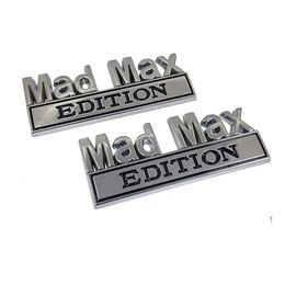 Autostickers 2Pack Mad Max Edition Sticker Truck Exterieur Emblems Badge 3D Decal compatibel met F150 F250 F350 1500 2500 C10 C10 DR DHFIY