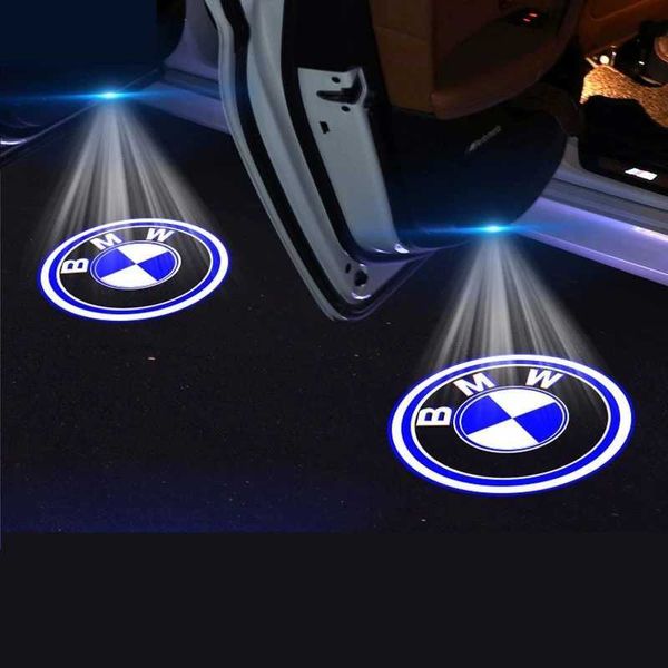 Autocollants de voiture 2pcs LED BELLYAGNE LECTOR DOR DORTE DE CAR CHARGE PROJECTEUR ACCESSOIRES POUR BMW E90 E91 E92 E93 E60 E61 F10 F07 E63 E64 F12 F13 G30 T240513