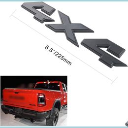 Autostickers 4x4 Emblem 8,8 inch Badge voor Dodge Ram 1500 2500 3500 Ford F150 Drop Delivery 2022 Mobile Mobiles Motorfietsen Exterieur Accessor DHI4C