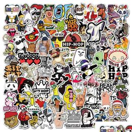 Auto Stickers 50 Stuks Cool Rock Band Hip Hop Meme Esthetische Voor Laptop Gitaar Waterdichte Iti Decals Sticker Drop Levering Automobiles Mot Ot9I6