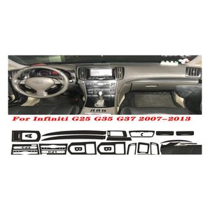 Autostickers voor Infiniti G25 G35 G37 2 Deurs Coupé Carstyling 5D Koolstofvezel Interieur Console Kleur Veranderingsticker D otxrs