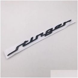 Autocollants de voiture pour Kia Stinger Gt 20T lettre Logo Badge corps arrière coffre autocollant décoration emblème 86311J5100 86311J51001574972 Drop Deli Otor7