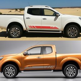 Autostickers voor Nissan Navara Pick -up Deur Side Stripes Decal Truck Mountain Styling Graphics Vinyl Decor Cover Auto Accessoires
