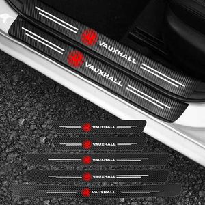 Auto Stickers Voor vauxhall vxr corsa mokka astra SPORTS TOURER grandland combo-e koolstofvezel auto instaplijsten Drempel cill beschermende stickers