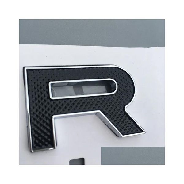 Autocollants de voiture Lettres Emblème Badge Logo pour Range R SV Biographie Sport Disery Evoque Velar Style Capot Coffre Autocollant6656720 Drop Deliv Dhk7T