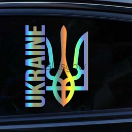 Autocollants de voiture LYKX Ukraine autocollant de voiture autocollant en vinyle imperméable accessoires de voiture décor Pegatinas Para Coche x0705