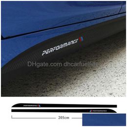 Adesivi per auto adatti per 1 3 4 5 Serie 6 Gonna laterale Ghirlanda F30 F35 F31 Adesivo per carrozzeria Accessori per lo styling di automobili Drop Delivery Mobile Dh0Xg