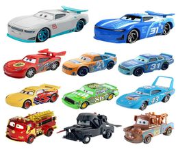 Car Story Alloy Toy Car Die-Fang Fei Ge McQueen King King Road Fighter Sari Missile Sheriff Kabu Baby 'S285Z5682246