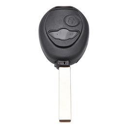 Car-styling 2 Botones Reemplazo Keyless Remote Fob Key Shell Key Case para MINI Cooper R53 R50 Sistemas de alarma Security273W