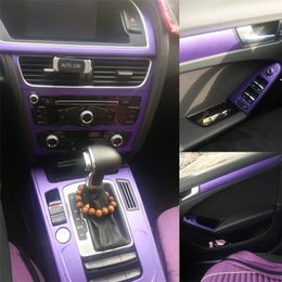 Car-Styling 3D 5D Fiber De Carbone De Voiture Intérieur Center Console Changement De Couleur Moulage Autocollant Stickers Pour Audi SQ5 2014-2017