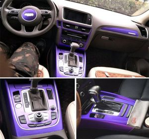 Auto-Styling 3D/5D Koolstofvezel Auto-interieur Middenconsole Kleurverandering Molding Sticker Decals Voor Q5 2010 -20188918544