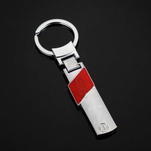 3D Auto-styling Metal S Lijn Auto Key Chain Keychain Keyring Key Ring Auto hanger Keyrings voor S4 S5 S6 RS-geschenken