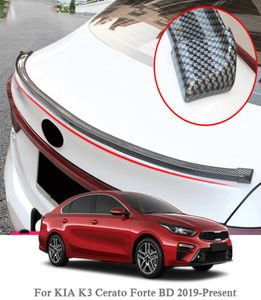 Auto-Styling 5D Koolstofvezel Spoilers Styling DIY Refit Spoiler Voor Honda KIA K3 Hyundai Opel Mazda Ford Skoda1968776