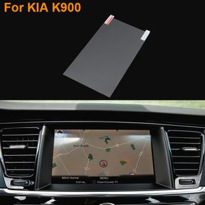 Film de protection en acier pour écran de Navigation GPS de 8 pouces, pour Kia K900, contrôle de l'écran LCD, autocollant de voiture