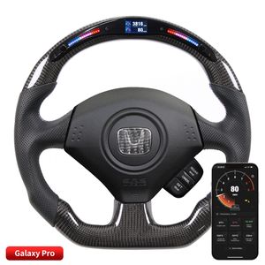 Accessoires de style de voiture roue motrice véritable Fiber de carbone LED volants pour Honda S2000 pièces d'auto