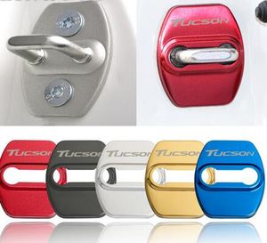 Car Styling Auto Sticker dook lock Cover Case Pour Hyundai Tucson Emblème Accessoires Car-Styling 4pcs