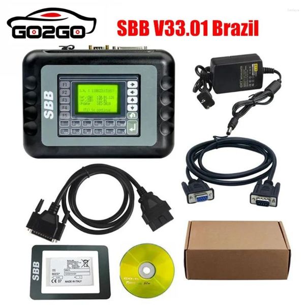 Programador automático de estilo de automóvil V33.01 SBB para múltiples marcas Brasil Silca más función que V33.02