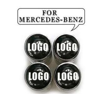 Auto Styling auto sticker Ventieldopjes voor Veiligheid Wheel Tire Air Ventiel Cover voor Mercedes-7210486