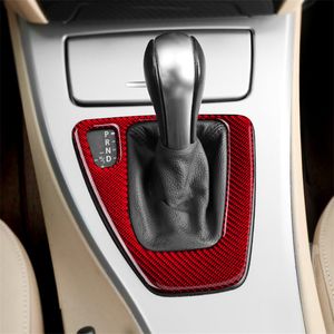 Auto Styling Carbon Fiber Trim voor BMW 3 Serie E90 E92 E93 2005-2012 Center Console Armrest Gearshift Panel Decoratie Sticker