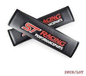 Autocollants de voiture pour Ford ST Racing Fiesta Focus 2 3 Kuga Mondeo Mustang, couverture automobile, Badge, accessoires de style automobile, 2 pièces