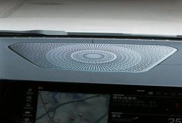 Autocollant de garniture de cadre de décoration de klaxon de haut-parleur de Console centrale de style de voiture pour BMW série 3 G20 G28 2020 LHD Interior9526880