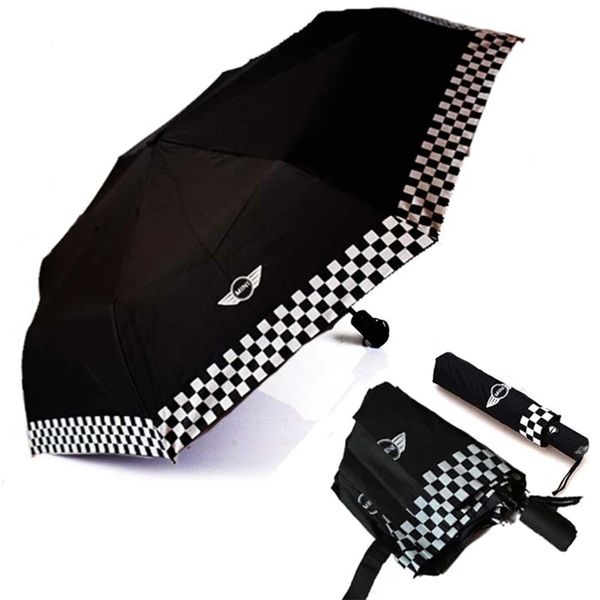 Style de voiture Double couche Parapluie inversé Coupe-vent Sun Beach pour Mini Cooper One JCW S Countryman Accessoires 210721