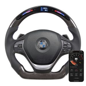 Auto -styling Driving Wheel Race Display LED -stuurwielen compatibel voor BMW F20 F30 F30 F32 3 -serie Auto -onderdelen Whee L Systemen