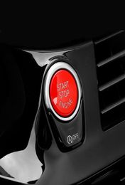 Auto -stylingmotor Start Stop Switch -knop Vervangen Cover voor F -chassisauto's 1 2 3 4 5 7 Serie X1 X3 X4 X5 X6 F20 F21 F30 F34 F10 F10 F157938237