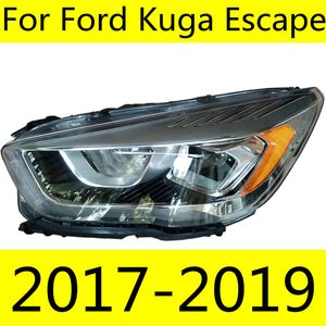 Auto Styling voor Ford Kuga LED Koplamp 20 17-20 19 Escape Koplampen LED DRL Bi Xenon Lens Hoge dimlicht Parking Mistlamp