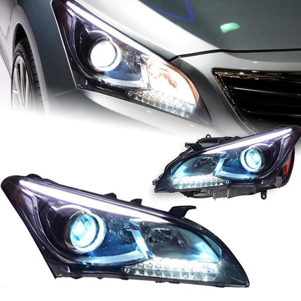Estilo de coche para Hyundai MISTRA proyector de faro LED 2013-20 16 luces delanteras LED DRL luces antiniebla de señal de giro móvil dinámicas
