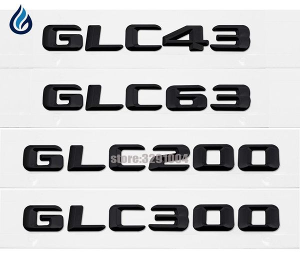 Style de la voiture pour Mercedes Benz AMG GLC Classe W253 GLC43 GLC63 GLC200 GLC300 TOULEUR ARRANCE EMBRANDS EMBRANDS LOGO Sticker5424007