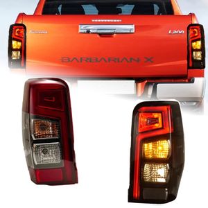 Auto-styling voor Mitsubishi Triton L200 20 19-2023 Achter DRL Tail Lamp LED Rem Draai Signaal Dynamische achterlichten