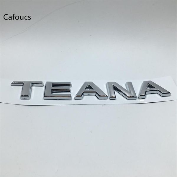 Car Styling Pour Nissan TEANA Chrome Lettres Queue Arrière Tronc Emblème Decals236V