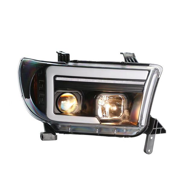 Estilo de coche para faros de Toyota Tundra 2007-2013 señal de giro dinámica linterna LED para cabeza DRL Hid lentes de xenón accesorios para automóviles