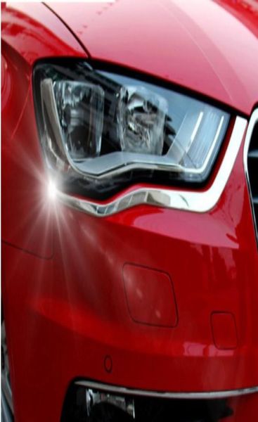Estilización de automóviles de la lámpara de niebla delantera de la lámpara de niebla modificada Cubierta de luz del anillo de decoración de acero inoxidable para A3 8V 2014-20173932839