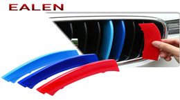 Autocollants de calandre de course avant de style de voiture pour BMW F10 F30 BMW série 3 5 accessoires M Performance M Power Motorsport 3 couleurs9921612