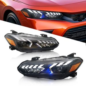 Auto Styling Hoofd Lamp Voor Honda Led Koplampen Civic 11th 20 21-2023 Koplamp Drl Grootlicht Richtingaanwijzers