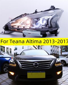 Phares de style de voiture pour Nissan Teana Altima phare LED 20 13-20 17 DRL Hid Option lampe frontale ange oeil faisceau accessoires