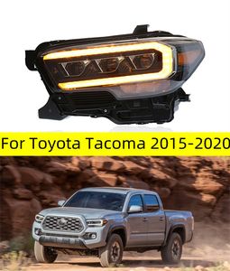 Auto Styling Koplampen voor Toyota Tacoma 20 15-20 20 Tacoma LED Koplamp DRL Dynamische Signaal Hoofd Lamp auto Accessoires