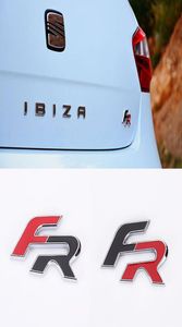 Auto -styling Hoge kwaliteit FR Badge Car Sticker voor stoel Leon Fr Cupra Ibiza Seat Cordoba Altea MK Exeo Formule Auto -accessoires1486439