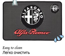 Funda de alfombrilla de decoración Interior de estilo de coche para Alfa Romeo 159 147 156 Giulietta Sp Mito accesorios de protección estilo de coche