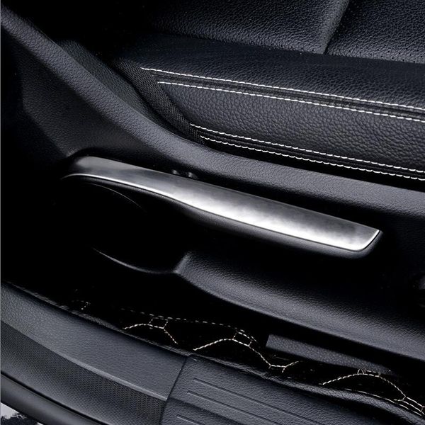 Bandes de garniture de couverture à paillettes pour réglage du siège intérieur de voiture, autocollant 3D pour Mercedes Benz classe A B CLA GLA W176 W246 C117, accessoires