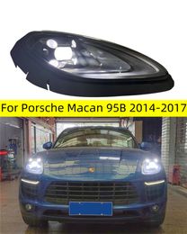 Bombillas LED de estilo de coche para faros Macan 20 14-20 17 Macan 95B faro LED lámpara de cabeza mejorada de haz alto y bajo