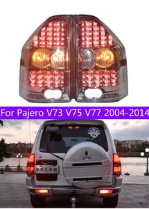 Arrêt arrière de style de voiture pour Pajero 2004-20 14 Pajero V73 feu arrière LED Montero V75 V77 Signal dynamique feux arrière DRL accessoires