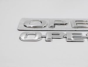 Auto Styling Kofferbak Embleem Voor Opel Letters Logo Decoratie Sticker Voor Opel Astra Zafira Mokka Meriva4936272