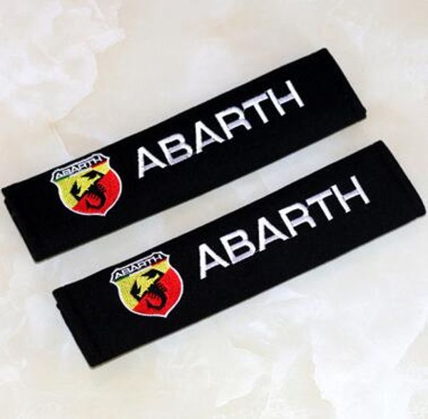 Auto Styling Seat Belt Cover Pad auto sticker fit voor fiat punto abarth 500 stilo ducato palio bravo doblo auto-styling