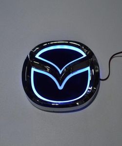 Auto -styling Speciale gemodificeerde WhiteredBlue 5D Achterbadge Emblem Logo Lichtsticker Lamp voor Mazda 6 Mazda2 Mazda3 Mazda8 Mazda CX5073184